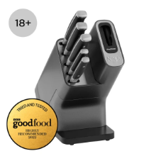 NINJA FOODI STAYSHARP KNIFE BLOCK WITH INTEGRATED SHARPNER