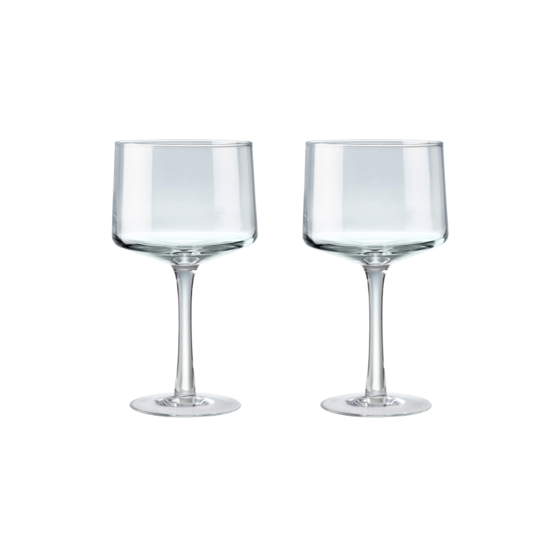 DENBY NATURAL CANVAS SET OF 2 GIN GLASSES