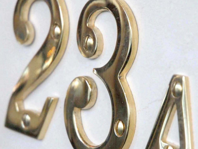 House Signs & Numbers