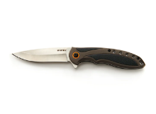 WHITBY LINER LOCK KNIFE - GREY ALUMINIUM