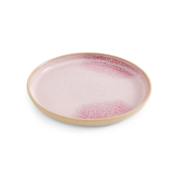 PORTMEIRION MINERAL SIDE PLATE-ROSE QUARTZ