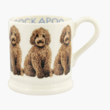 EMMA BRIDGEWATER COCKAPOO 1/2 PINT MUG