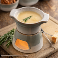 BELLEEK TIVOLI FONDUE SET