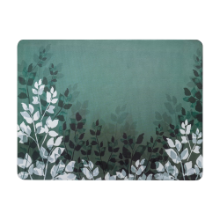 DENBY COLOURS GREEN FOLIAGE PLACEMATS SET OF 6