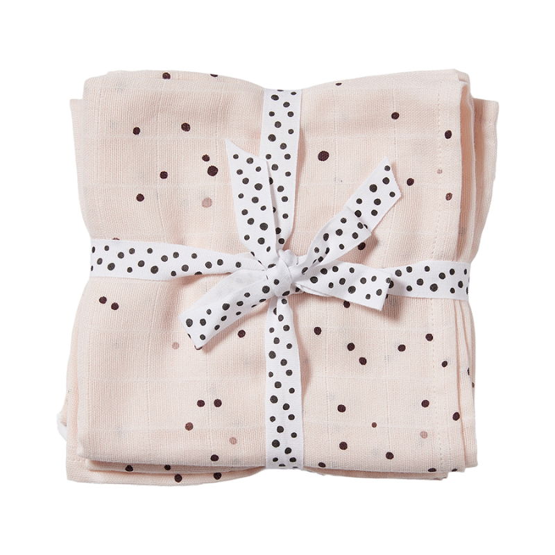 DONE BY DEER SWADDLE 2-PACK DREAMY DOTS