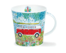 DUNOON CAIRNGORM COOL CAMPERS RED MUG