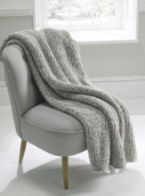 COSY CLOUD THROW GREY 130*170CM