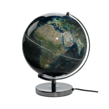 GENTLEMAN'S HARDWARE CITY LIGHTS GLOBE 12"