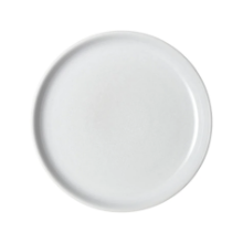 DENBY ELEMENTS STONE WHITE MEDIUM COUPE PLATE