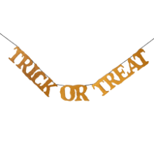 TRICK OR TREAT GARLAND