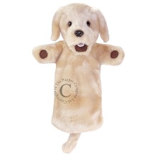 LONG-SLVVED GLOVE PUPPETS: LABRADOR (YELLOW)