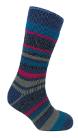 QUEST LADIES THERMAL INSULATED STRIPED SOCKS