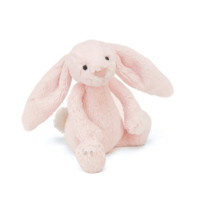 JELLYCAT BASHFUL PINK BUNNY RATTLE