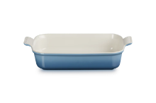 LE CREUSET CHAMBRAY 32CM DEEP RECTANGULAR DISH