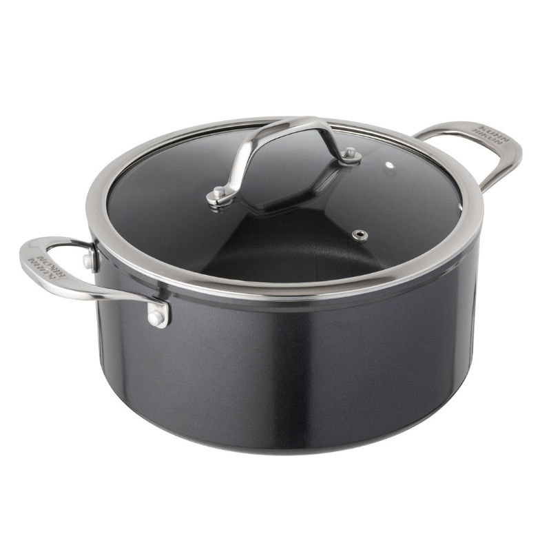 KHUN RIKON EASY PRO CASSEROLE WITH GLASS LID 2.3L 18CM