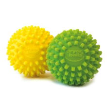 DRYER BALL PK 2 GRN & YELLOW