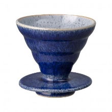 DENBY STUDIO BLUE COBALT BREW COFFEE DRIPPER (BOXED)