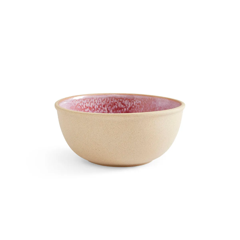 PORTMEIRION MINERALS MEDIUM BOWL-ROSE QUARTZ