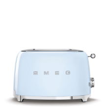 SMEG 50'S STYLE 2 SLICE TOASTER PASTEL BLUE