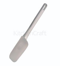 KITCHEN CRAFT SPOON SHAPED SPATULA FLEXIBLE RUBBER