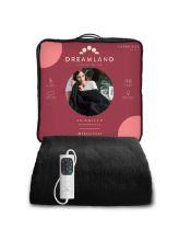 DREAMLAND SNUGGLE UP LARGE WARMING THROW BLACK