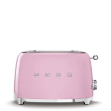 SMEG 50'S STYLE 2 SLICE TOASTER PINK