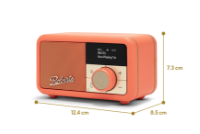 ROBERTS REVIVAL RADIO POP ORANGE WITH ALARM