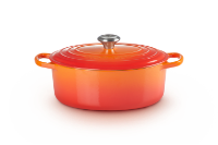 LE CREUSET CAST IRON OVAL CASSEROLE RANGE