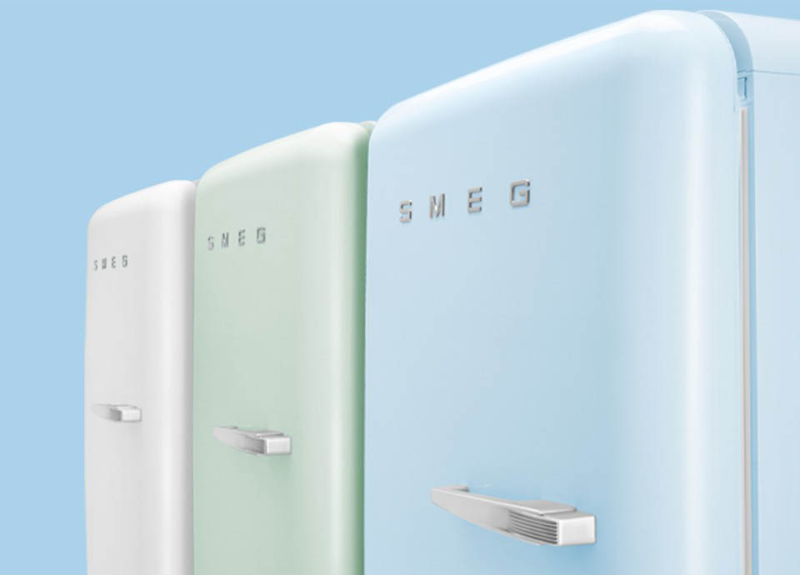 SMEG 50'S STYLE 60CM FRIDGE WITH ICEBOX