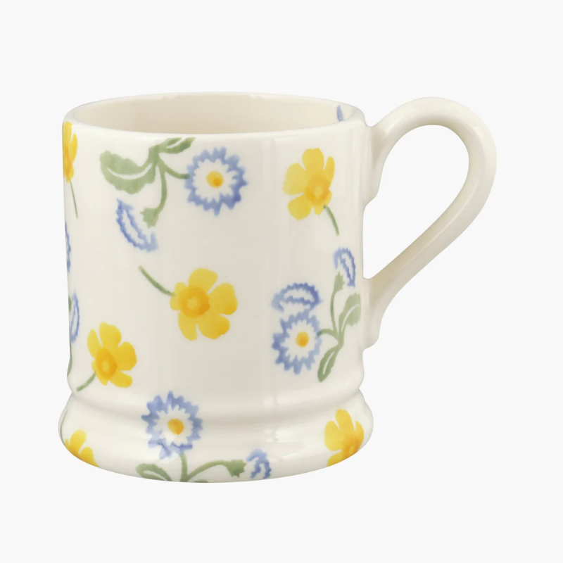 EMMA BRIDGEWATER BUTTERCUP & DAISIES 1/2 PINT MUG