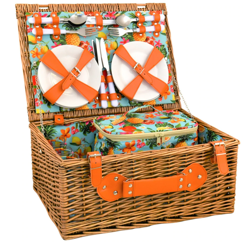 WAIKIKI 4 PERSON BASKET AQUA