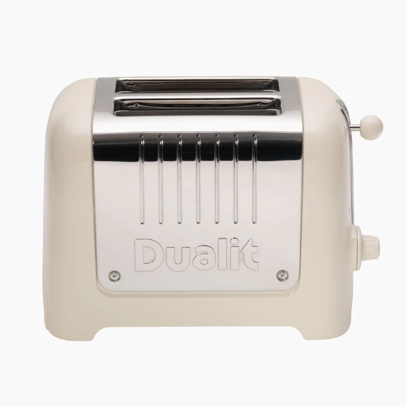 DUALIT 2 SLOT LIGHT TOASTER CREAM