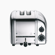 DUALIT TOASTER S/S 2 SLICE