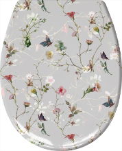 KLEINE WOLKE FLORES WC SEATS DUROPLAST MULTICOLOR 37x45CM