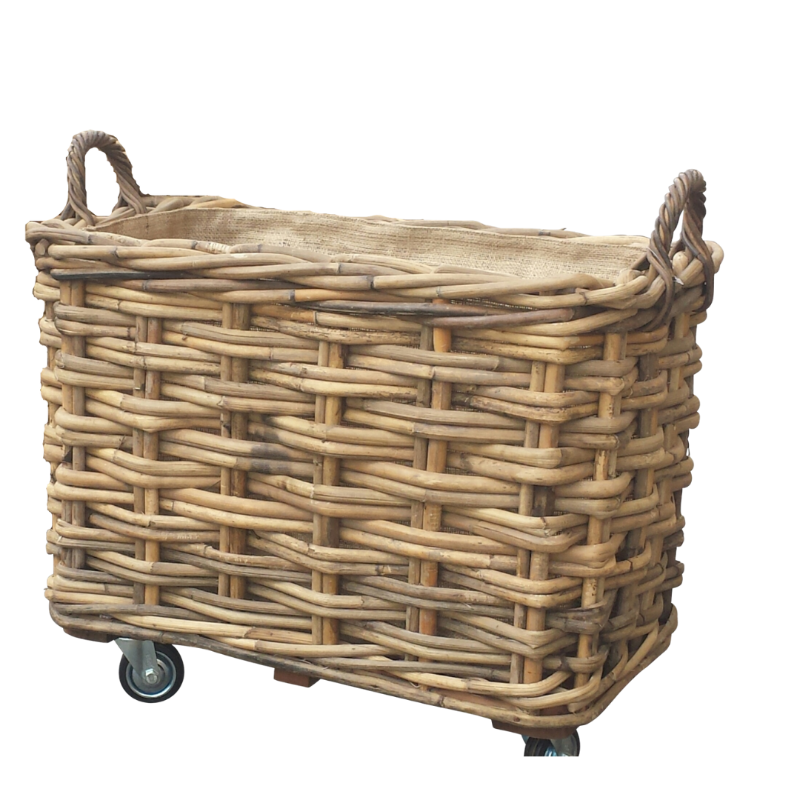 LARGE REC LOG BASKET