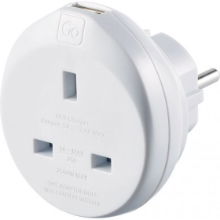 UK-USA ADAPTOR+USB