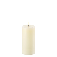 UYUNI LED PILLAR CANDLE IVORY SMOOTH