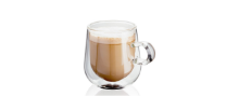 JUDGE DOUBLE WALLED GLASSWARE 2 PIECE LATTE GLASS