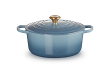 LE CREUSET CHAMBRAY 20CM ROUND CASSEROLE