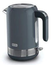 BREVILLE HIGH GLOSS GREY JUG KETTLE