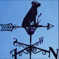 POPPYFORGE LABRADOR WEATHERVANE