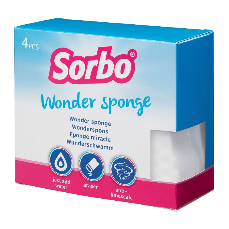 SORBO WONDER SPONGE 4PK