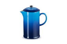 LE CREUSET CAFETIERE WITH METAL PRESS 1L - AZURE BLUE