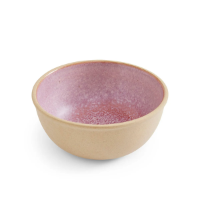 PORTMEIRION MINERALS MEDIUM BOWL-ROSE QUARTZ