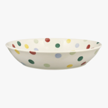 EMMA BRIDGEWATER POLKA DOT MEDIUM PASTA BOWL