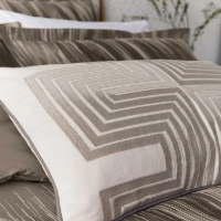 HARLEQUIN MOTION DUVET COVER - STEEL