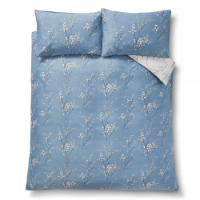 LAURA ASHLEY PUSSY WILLOW DARK SEASPRAY KING QUILT SET 230*220CM