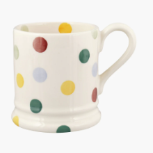 EMMA BRIDGEWATER POLKA DOT 1/2 PINT MUG