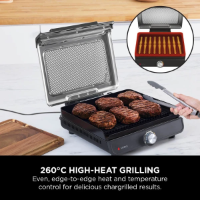 NINJA SIZZLE INDOOR GRILL & FLAT PLATE