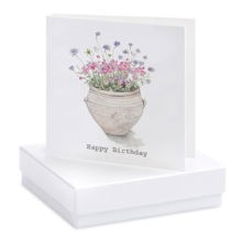 CRUMBLE & CORE EARRING CARD LUCY'S POT